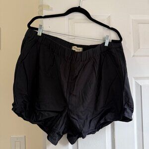 MADEWELL Pull-On Shorts / XX-LARGE / ALMOST BLACK